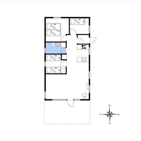 בית נופש 4706-aakirkeby-sondre-landevej-58 Åkirkeby